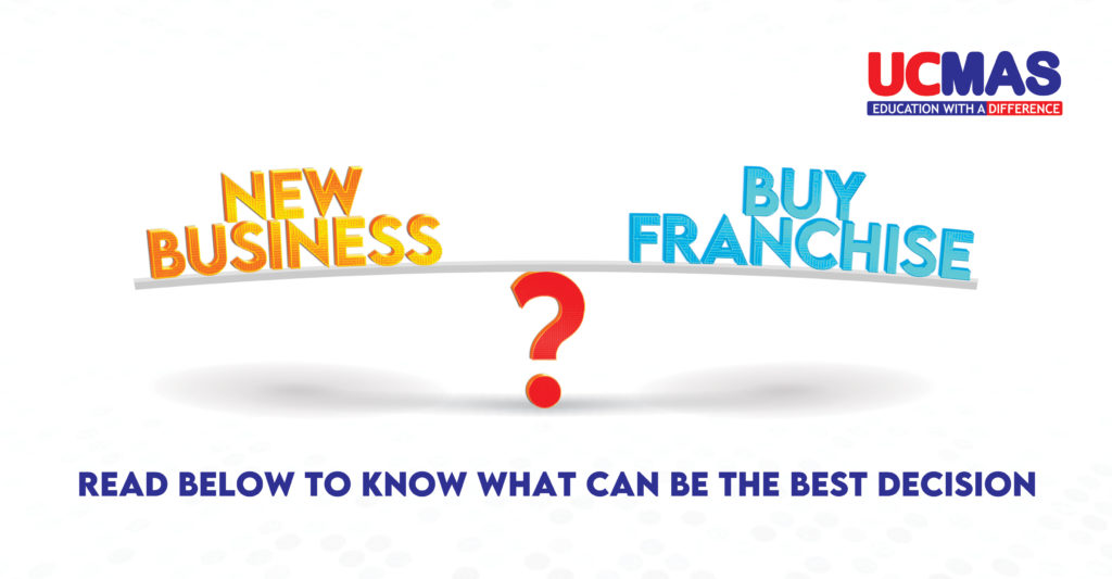 What makes UCMAS the best franchise opportunity in India with low investment franchise option.