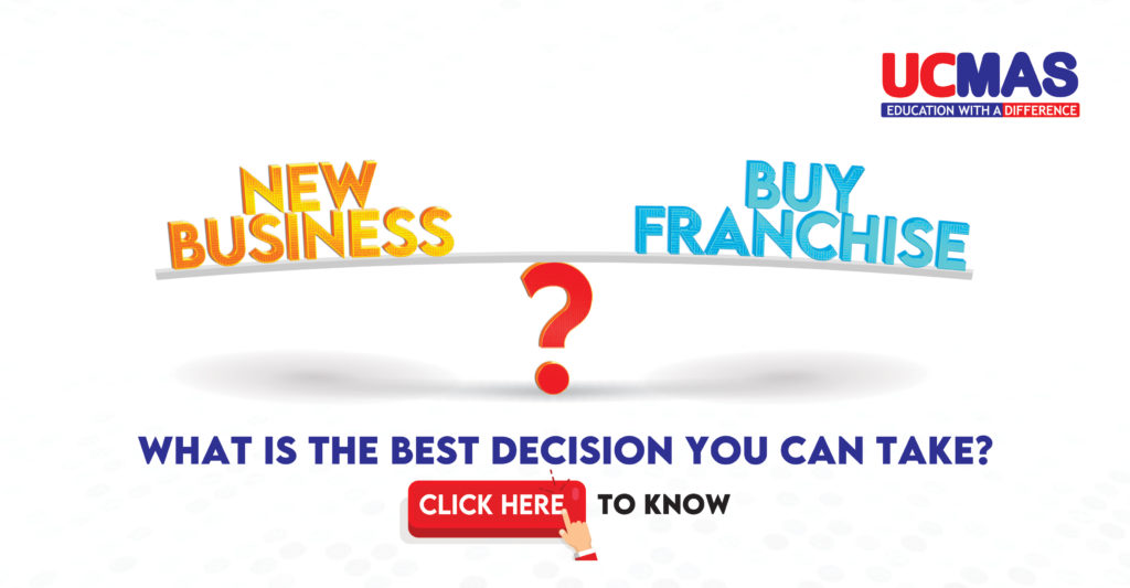 What makes UCMAS the best franchise opportunity in India with low investment franchise option.